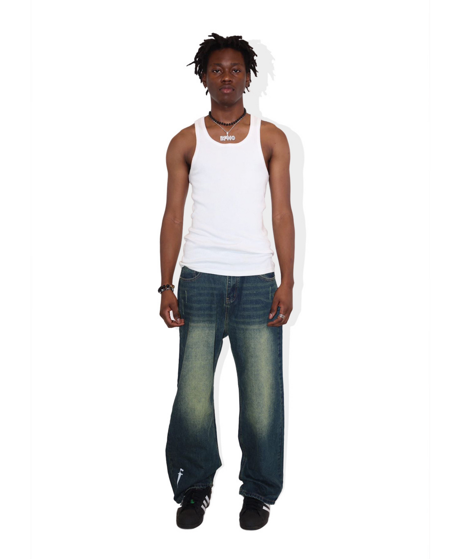 SAMPLE SALE SPECIAL: KAI SANDBLAST OUTLINE JEANS