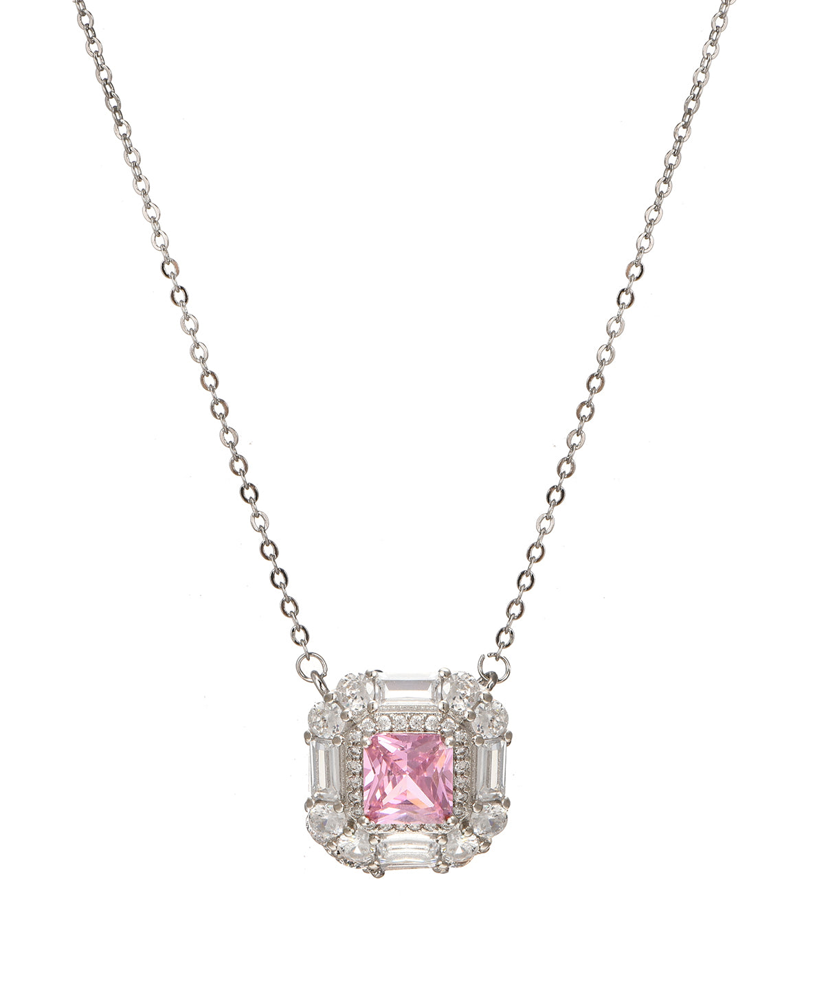 MOANA SQUARE DIAMOND NECKLACE