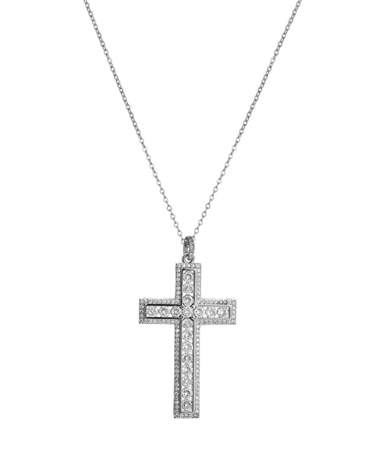 COSMIC CROSS NECKLACE