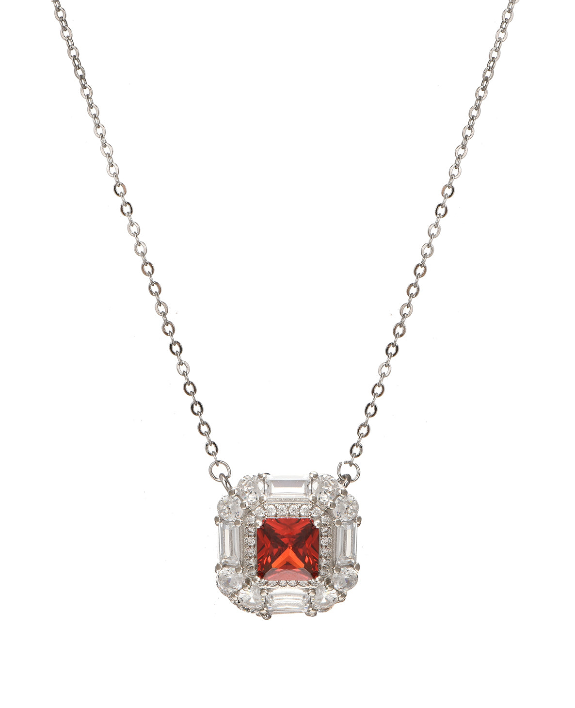 MOANA SQUARE DIAMOND NECKLACE