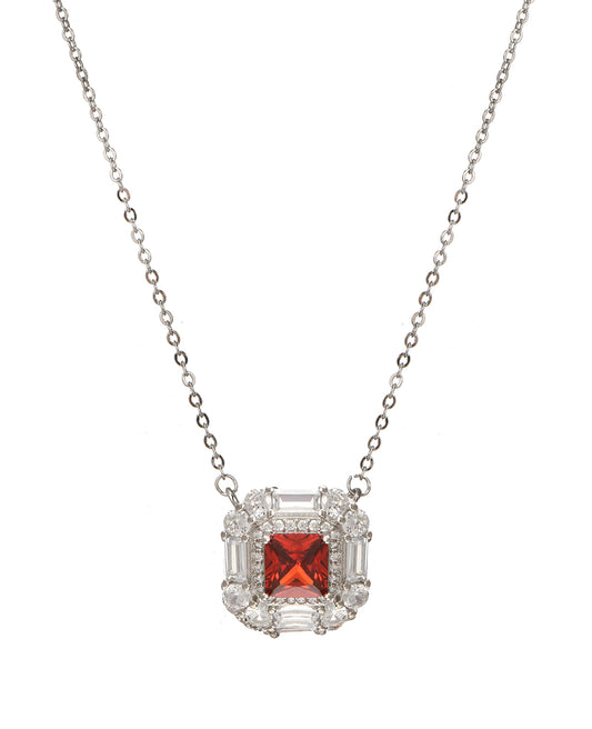 MOANA SQUARE DIAMOND NECKLACE