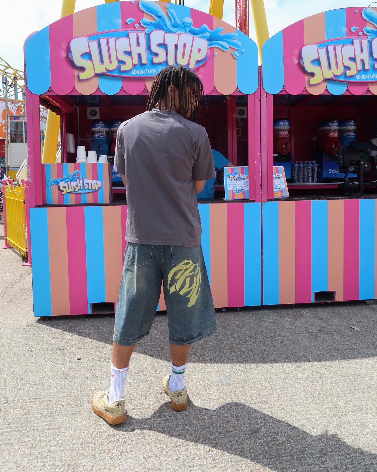 SOUTHEND YELLOW LOGO JORTS