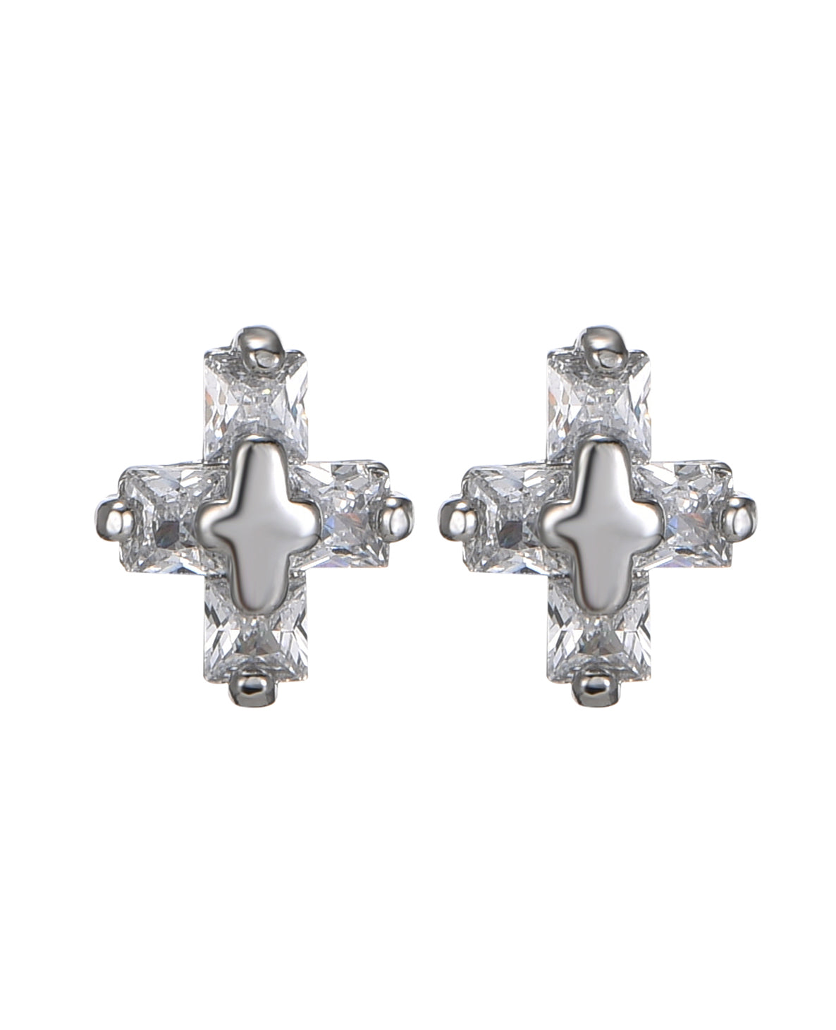 RFNO CLASSIC CROSS EARRINGS