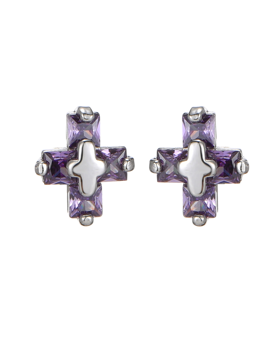 RFNO CLASSIC CROSS EARRINGS