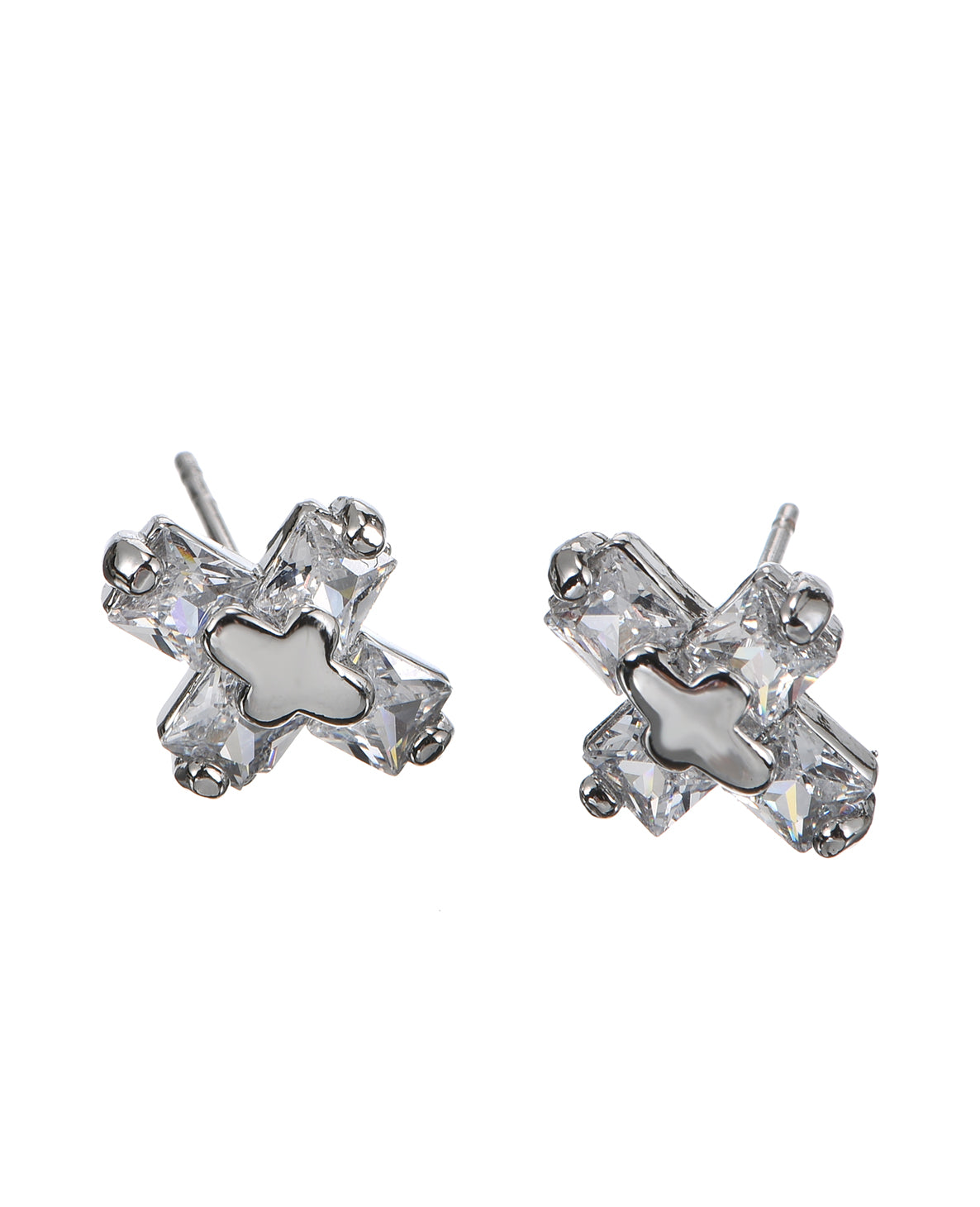 RFNO CLASSIC CROSS EARRINGS